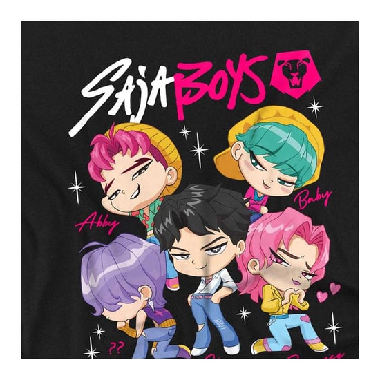 K-Pop Demon Hunters - T-Shirt für Kinder (Schwarz) - Image 3