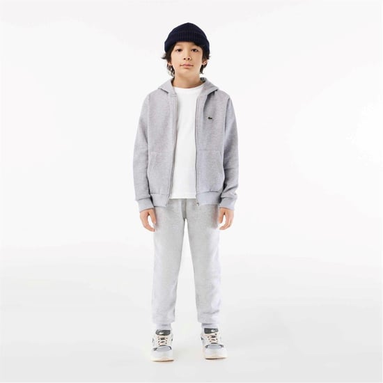 Lacoste - "Basic" T-Shirt für Kinder, Regulär (Weiß) - Image 4