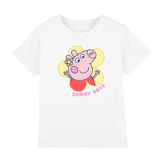Peppa Pig - "Sunny Days" T-Shirt für Kinder (Weiß) - Image 1