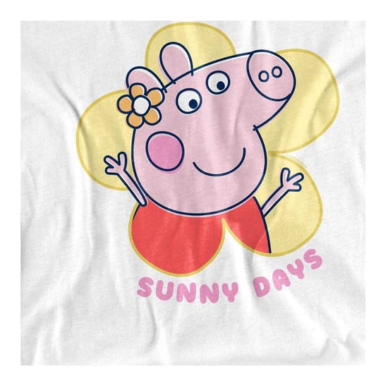 Peppa Pig - "Sunny Days" T-Shirt für Kinder (Weiß) - Image 3
