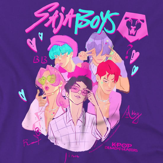 K-Pop Demon Hunters - T-Shirt für Kinder (Violett) - Image 3
