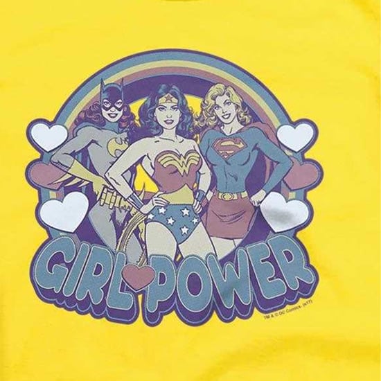 DC Comics - "Girl Power" T-Shirt für Kinder (Gelb) - Image 3