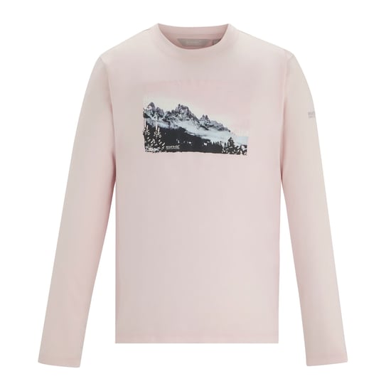 Regatta - "Alvarado" T-Shirt für Kinder, Winter, Langärmlig (Rosa Nebel) - Image 1