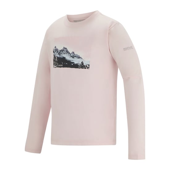 Regatta - "Alvarado" T-Shirt für Kinder, Winter, Langärmlig (Rosa Nebel) - Image 3