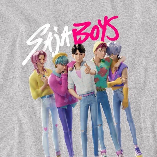 K-Pop Demon Hunters - T-Shirt für Kinder (Grau meliert) - Image 3