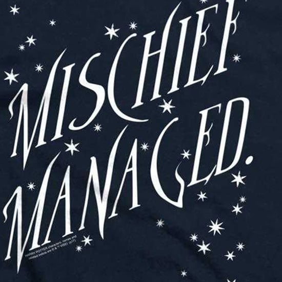 Harry Potter - "Mischief Managed" T-Shirt für Kinder (Marine) - Image 3