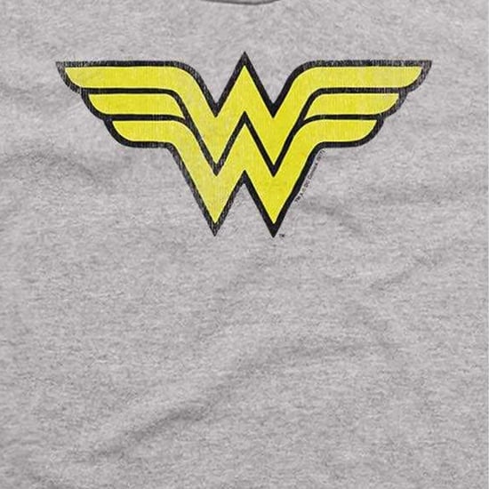 Wonder Woman - T-Shirt für Kinder, Logo (Sportliches Heather) - Image 3