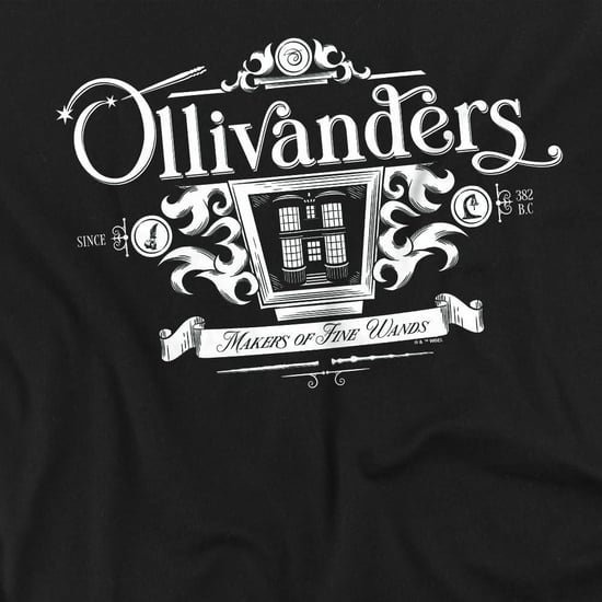Harry Potter - "Olivanders" T-Shirt für Kinder (Schwarz) - Image 3
