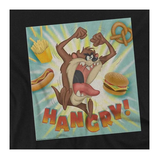Looney Tunes - "Hangry" T-Shirt für Kinder (Schwarz) - Image 3