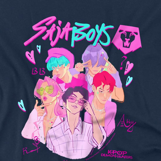 K-Pop Demon Hunters - T-Shirt für Kinder (Marine) - Image 3