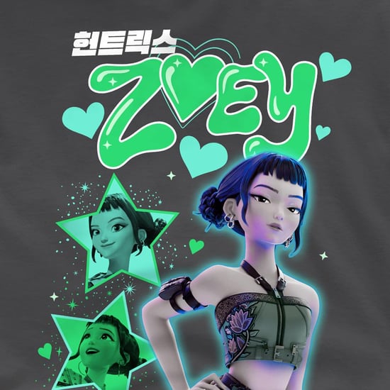K-Pop Demon Hunters - "Huntrix" T-Shirt für Kinder (Holzkohle) - Image 3