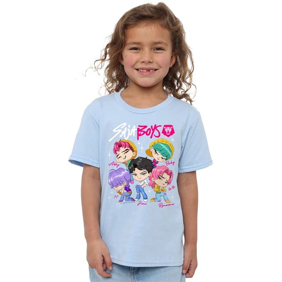 K-Pop Demon Hunters - T-Shirt für Kinder (Hellblau) - Image 4
