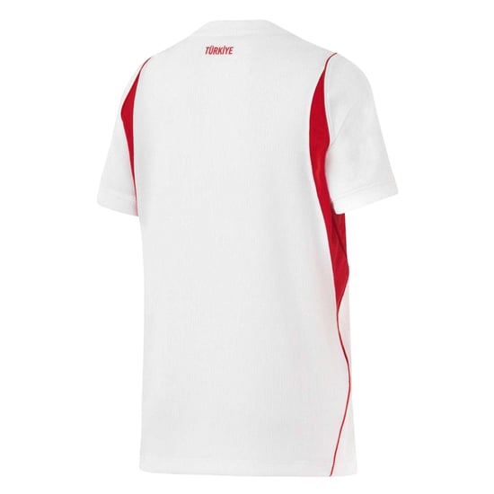 Nike - "Turkey 2026" Fußballtrikot für Kinder (Weiß/Rot) - Image 3