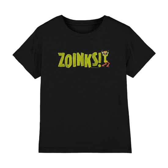 Scooby Doo - "Zoinks" T-Shirt für Kinder (Schwarz) - Image 1