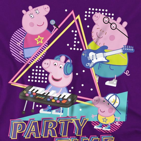 Peppa Pig - "Party Time" T-Shirt für Kinder (Violett) - Image 3
