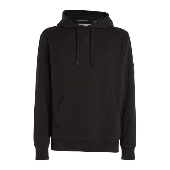 Calvin Klein - Kapuzenpullover für Herren, Abzeichen (Schwarz) - Image 1