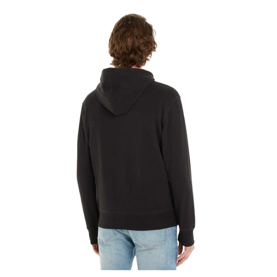 Calvin Klein - Kapuzenpullover für Herren, Abzeichen (Schwarz) - Image 2