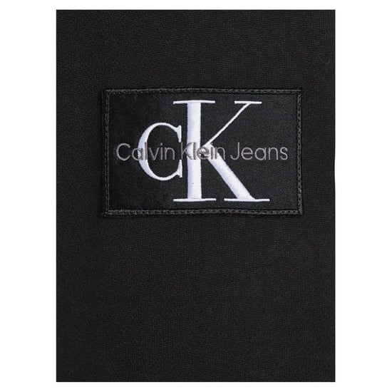 Calvin Klein - Kapuzenpullover für Herren, Abzeichen (Schwarz) - Image 3