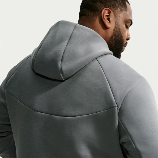 Nike - "Tech" Hoodie mit durchgehendem Reißverschluss für Herren (Rauch-Grau) - Image 5