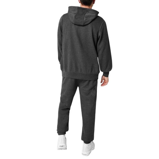 Slazenger - Hoodie mit durchgehendem Reißverschluss für Herren, Polyester-Baumwollmischgewebe (Holzkohle-Mergel) - Image 2