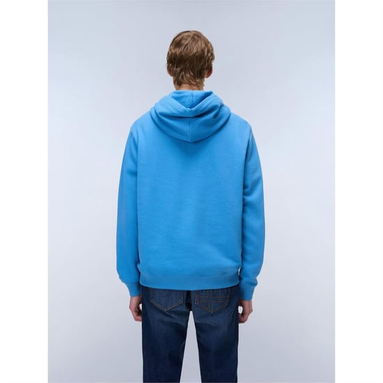 Napapijri - Kapuzenpullover für Herren, Baumwolle, lose Passform (Blau) - Image 4