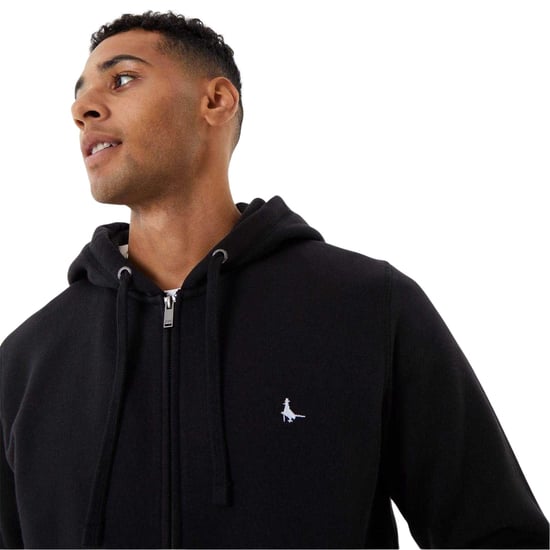 Jack Wills - "Pinebrook" Hoodie mit durchgehendem Reißverschluss für Herren (Schwarz) - Image 4