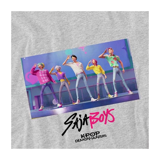 K-Pop Demon Hunters - "Soda Pop" T-Shirt für Kinder (Sportliches Heather) - Image 3
