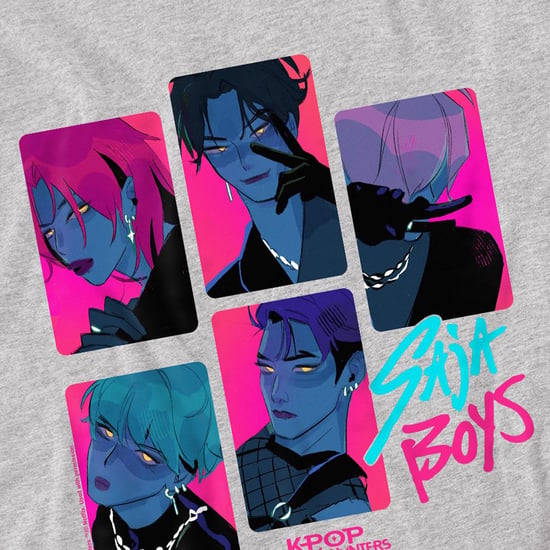 K-Pop Demon Hunters - T-Shirt für Kinder (Sportliches Heather) - Image 3