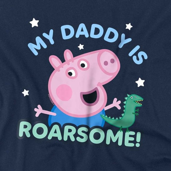 Peppa Pig - "Roarsome Daddy" T-Shirt für Kinder (Marine) - Image 3