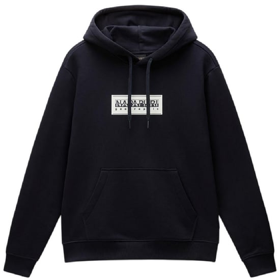 Napapijri - Kapuzenpullover für Herren, Baumwolle, lose Passform (Schwarz) - Image 1