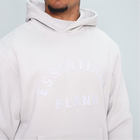 Blank Essentials - Kapuzenpullover für Herren (Grau) - Image 5