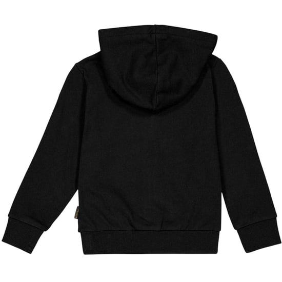 Napapijri - Hoodie mit durchgehendem Reißverschluss für Kinder, Fensterleder (Schwarz) - Image 2