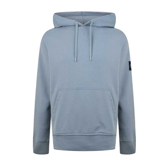 Calvin Klein - Kapuzenpullover für Herren, Abzeichen (Bewölkt Grau) - Image 1