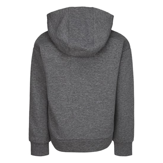 Nike - Hoodie mit durchgehendem Reißverschluss für Kinder, Baumwolle (Dunkelgrau) - Image 2