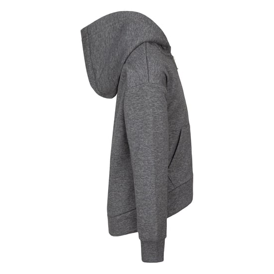 Nike - Hoodie mit durchgehendem Reißverschluss für Kinder, Baumwolle (Dunkelgrau) - Image 3