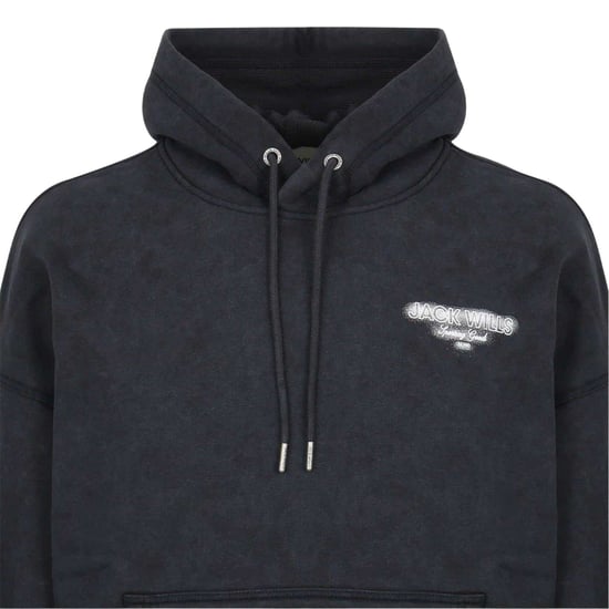 Jack Wills - Kapuzenpullover für Herren, Langärmlig (Schwarz) - Image 3