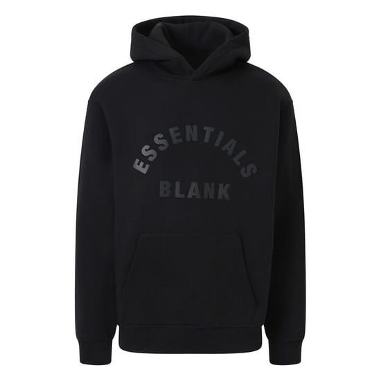 Blank Essentials - Kapuzenpullover für Herren (Schwarz) - Image 1