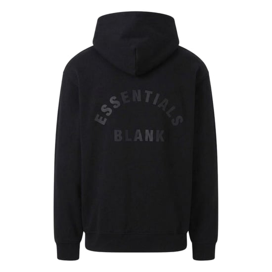 Blank Essentials - Kapuzenpullover für Herren (Schwarz) - Image 2