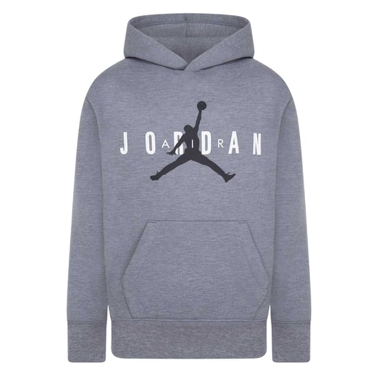 Nike - "Air Jordan Jumpman" Hoodie zum Überziehen für Kinder, mit Kapuze (Dunkelgrau) - Image 2