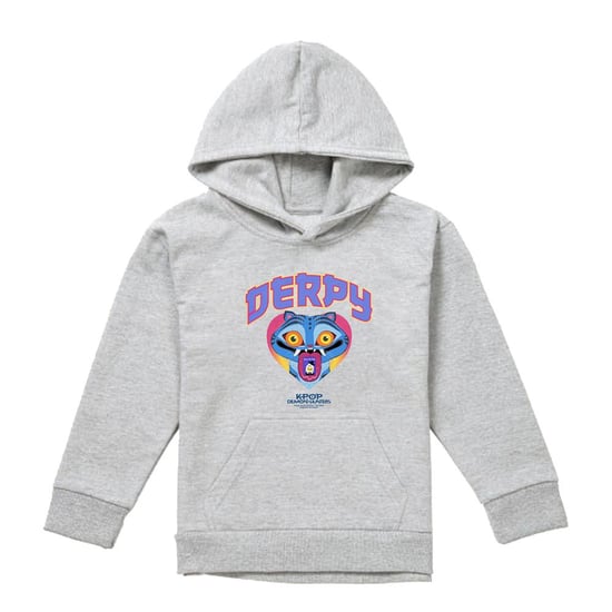 K-Pop Demon Hunters - Hoodie zum Überziehen für Kinder (Grau meliert) - Image 1