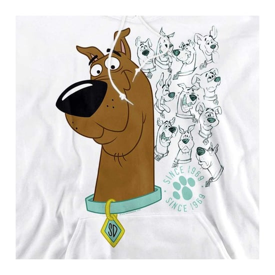 Scooby Doo - Kapuzenpullover für Herren/Damen Unisex (Weiß) - Image 3