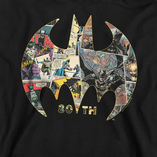 Batman - Hoodie zum Überziehen für Kinder, 80. (Schwarz) - Image 3
