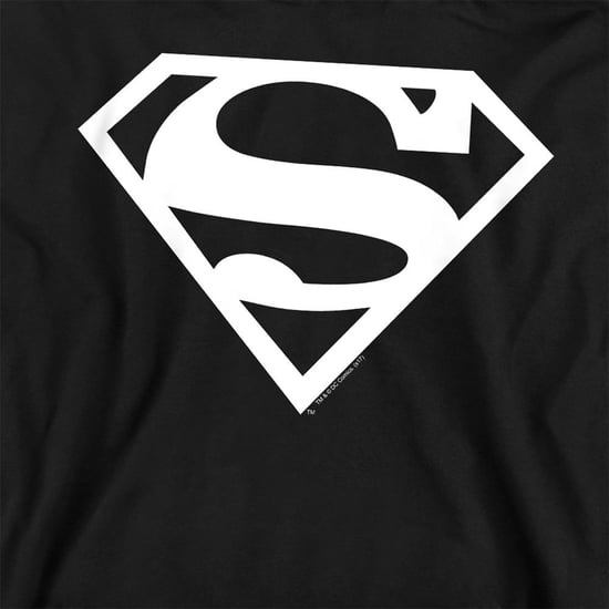 Superman - Hoodie zum Überziehen für Kinder (Schwarz) - Image 3
