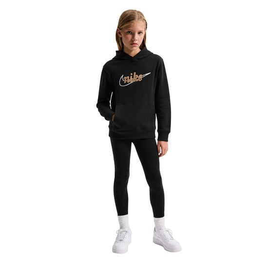 Nike - "NSW" Kapuzenpullover für Kinder, Fleece, Klassisch (Schwarz) - Image 1