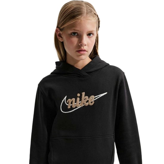 Nike - "NSW" Kapuzenpullover für Kinder, Fleece, Klassisch (Schwarz) - Image 3