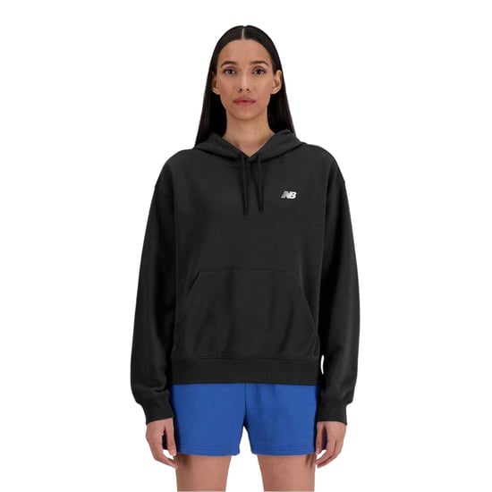 New Balance - Kapuzenpullover für Damen, Sweatshirt-Stoff (Schwarz) - Image 1