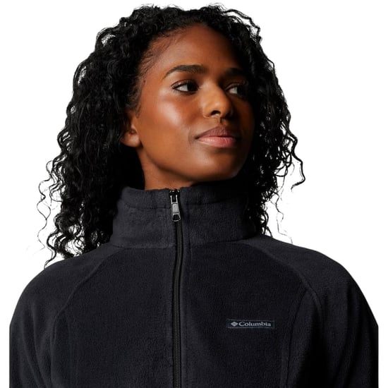 Columbia - "Benton" Fleecejacke für Damen, Durchgehender Reißverschluss (Schwarz) - Image 4