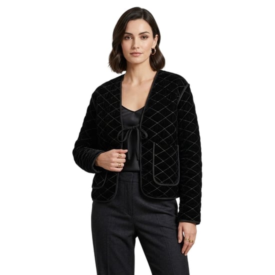 Biba - Jacke für Damen, Velours (Schwarz) - Image 1