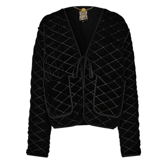 Biba - Jacke für Damen, Velours (Schwarz) - Image 2