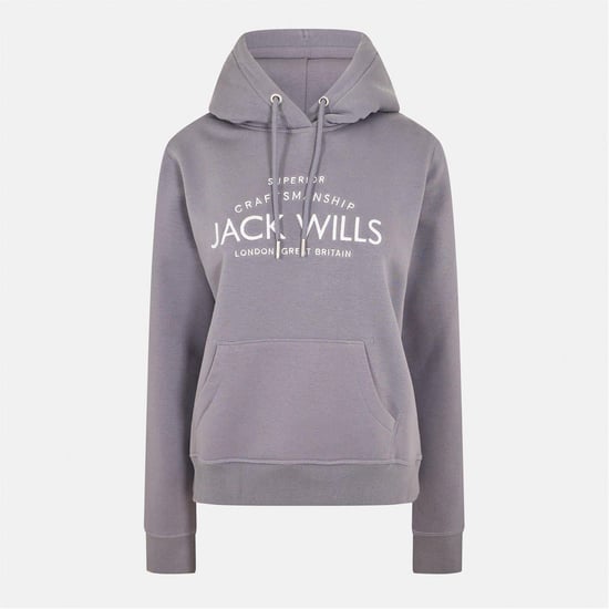 Jack Wills - Kapuzenpullover für Damen, Logo (Blau) - Image 1